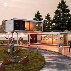 Maison en acier de type capsule spatiale, durable, résistante aux intempéries, <span class=keywords><strong>petite</strong></span> ferme, bureau à domicile, magasin, extérieur - Product Image 1