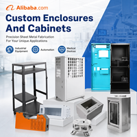 Armoire métallique sur mesure, fabrication de tôlerie de précision, découpe laser, pliage, soudage, service OEM ODM