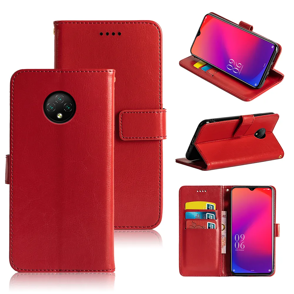 Mobile Phone Leather Wallet Case Shockproof Business Style Back Cover For Cubot Note 7 20 C30 X30 P40
