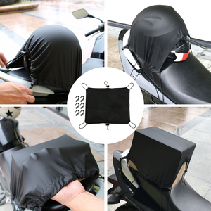 Funda Impermeable para Maletero Trasero de Motocicleta, Cubierta Elástica para Asiento Trasero y Portaequipajes - Product Image 4