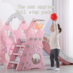Parque Infantil con Tobogán y Columpio <span class=keywords><strong>para</strong></span> Bebés de Plástico <span class=keywords><strong>para</strong></span> Interiores en Venta - Product Image 4