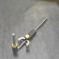 2 in 1 Scriber Arc Parallel Line Adjustable 0-120mm Multifungsi DIY OEM Alat Gambar Garis untuk Pertukangan Kayu