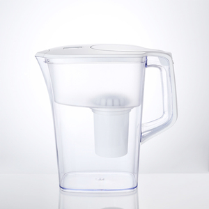 <span class=keywords><strong>Carafe</strong></span> <span class=keywords><strong>filtrante</strong></span> à eau, purificateur d'eau, pichet purificateur d'eau, comprend 1 cartouche de charbon actif, 2,2 L filtré/3,5 L - Product Image 1