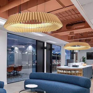Lustre ovale à six têtes, lampe LED à économie d'énergie pour éclairage domestique - Product Image 4