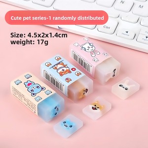 Gomma da Cancellare X920 con Design di Animali Cartoon, Articoli di Cancelleria per il Ritorno a Scuola, Regalo per Ragazze, Ragazzi e Bambini - Product Image 1