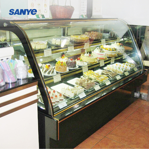 Refrigerador Exhibidor de Pasteles Comercial de Tres Niveles para Panadería y Pastelería con Luz LED, Control Digital y Base de Acero Inoxidable - Product Image 6