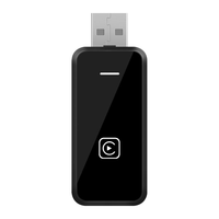 Boîte Android Ai Carplay 2-en-1, adaptateur multimédia intelligent, adaptateur sans fil Carplay, lecteur Android Type C pour 98% des voitures filaires
