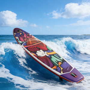 Planche de Stand Up Paddle Gonflable Économique avec Technologie Drop Stitch, Système à 3 Ailerons, Écologique, Facile à Transporter, Portable pour les Activités Nautiques Récréatives - Product Image 1