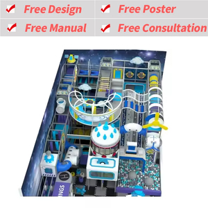 Non-Toxic Kids Indoor Playground Equipment for Children with Soft Climbing Walls and Ocean Theme in Kindergarten Playrooms - Product Image 2
