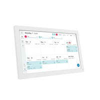 Cadre photo numérique intelligent WiFi avec écran IPS de 15,6 pouces, montage mural, lecture vidéo, planificateur familial, calendrier interactif, écran tactile