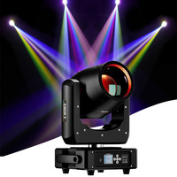 SHEHDS Iluminación de Escenario, Luz Móvil de Haz Sharpy 7r de 230W con Prisma Circular de 24 Facetas para Discotecas y Bodas