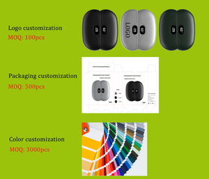 Paquete de 2 Calentadores de <span class=keywords><strong>Manos</strong></span> Recargables Portátiles con Batería USB Magnética de 4000 mAh, con Termostato Ajustable para Uso en Exteriores - Product Image 4