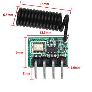 Không Dây Led điều khiển cảm ứng Receiver Board cho tự động hóa nhà 315Mhz/433MHz RF Receiver cửa nhà để xe cụ mở 50M PE Túi từ xa - Product Image 3