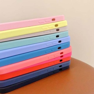 Funda de Silicona con Soporte, Color Caramelo, Antigolpes, para iPhone 11, 14, 15, 16, 17, Venta al Por Mayor de Fábrica, Carcasas para Teléfono - Product Image 4