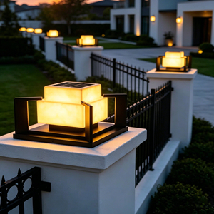 Luces LED E27 de alta calidad para exteriores, ideales para patios, puertas de villas y vallas, luces de pilar para exteriores. - Product Image 3