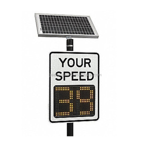 Trung Quốc Biến Đo Giao Thông Dấu Hiệu Cảnh Báo Radar Giới Hạn Tốc Độ Bảng Hiển Thị LED Năng Lượng Mặt Trời Rader Tốc Độ Dấu Hiệu - Product Image 4