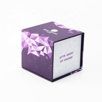 Nouveauté : Boîte d'emballage carrée en carton pour écran LCD 4,3 pouces, coffret cadeau pour bijoux avec écran vidéo, pelliculage mat, recyclable