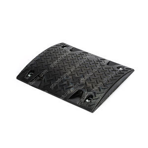 रबर गति ब्रेकर पीला/काला रबर गति कूबड़ सड़क गति टक्कर/कूबड़ रबर गति टक्कर - Product Image 4