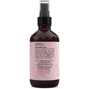 Tonique Visage Bio en Spray Hydratant Naturel Brume Faciale <span class=keywords><strong>Beauté</strong></span> <span class=keywords><strong>Rose</strong></span> Hydratant pour Adultes Femme Peau du Visage - Product Image 5