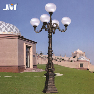 Lampe de jardin multi-têtes de style européen Jm Juming 3,5 m, luminaire extérieur pour villa et aménagement paysager - Product Image 2