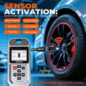 Outil de programmation d'activation TPMS THINKCAR VENU 90 2026, double fréquence 315/433 MHz, scanner de diagnostic OBDII, moniteur de pression des pneus - Product Image 3