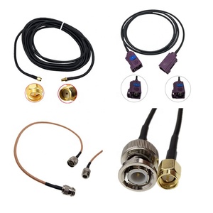 Conector MCX Macho a N Macho de 90 Grados y 50 Ohmios para Cable RF RG316, Personalización de Fábrica - Product Image 2