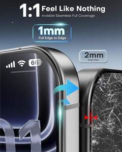 Protectores de Pantalla para Celular con Privacidad OEM/ODM, Cristal Templado 9H con Pegamento Completo para iPhone 18 Pro 18 Pro Max - Product Image 3