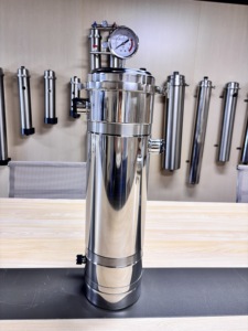 Purificateur d'eau commercial extérieur à membrane PVDF lavable avec boîtier en acier inoxydable 159-5000L, auto-nettoyant manuel - Product Image 6