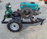Pompe à eau durable Titans 28HP pour un fonctionnement continu avec arroseur de pistolet à pluie 360 et système d'irrigation à pivot central