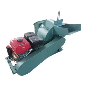 Double feed port Big Capacity High Efficiency Auto Wood Chipper Chopper Shredder Crusher