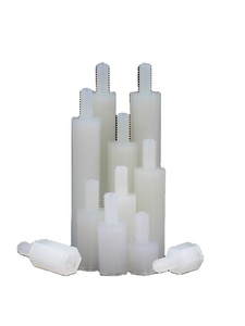 Nhựa Trắng chủ đề standoff PA 66 nylon trắng PCB standoff Spacer nữ để nam Vít ren Nylon Hex Stud - Product Image 5