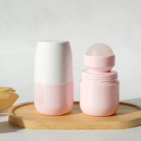 Déodorant anti-transpirant en stick, flacon en plastique rose de 50 ml