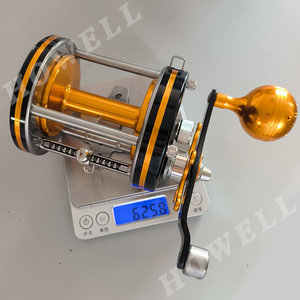 <span class=keywords><strong>Moulinet</strong></span> de pêche 2+1bb pour gros gibier, robuste, en acier blanc, pour la pêche au requin en haute mer, moulinets de bateau, pour la pêche à la traîne en eau salée - Product Image 2