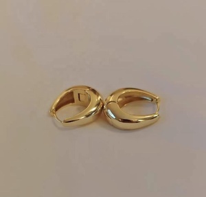 Vente flash - Boucles d'oreilles simples en argent sterling S925 pour femmes, bijoux de tous les jours - Product Image 2