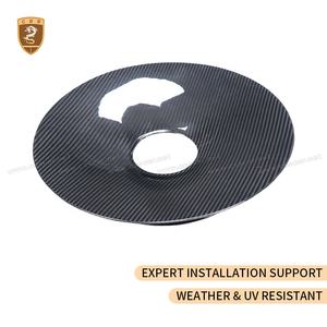 Cache-moyeux <span class=keywords><strong>de</strong></span> <span class=keywords><strong>roue</strong></span> en fibre <span class=keywords><strong>de</strong></span> carbone sèche pour <span class=keywords><strong>Porsche</strong></span> 991 991.2 992 GT3 RS - Product Image 5