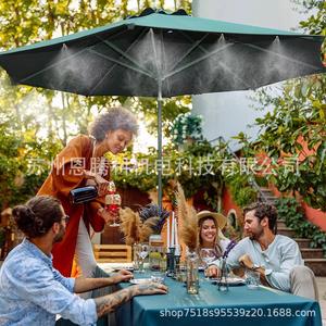 Système de brumisation avec câble de 25 m, 30 buses, commande manuelle, refroidissement de jardin, utilisation extérieure - Product Image 5