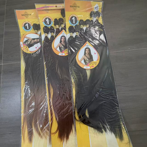 <span class=keywords><strong>Extensiones</strong></span> <span class=keywords><strong>de</strong></span> Cabello Yaki Naturales <span class=keywords><strong>de</strong></span> 26-30 Pulgadas, Aspecto <span class=keywords><strong>Natural</strong></span>, Resistentes al Calor, para Peinados <span class=keywords><strong>de</strong></span> Fiesta, 6X, Precio Bajo, Alta Calidad - Product Image 3