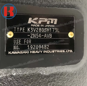 ปั๊มไฮดรอลิกหลัก YUNKI Direct Source KAWASAKI KPM สำหรับรถขุด K3V280SH173L-ZN54-AVB รุ่น XCMG XE950 - Product Image 6