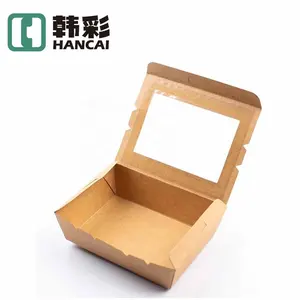 Biodegradable Laminated Rabbit Meat Paper For Picnic Food Takeout Paper Food Packaging Boxes