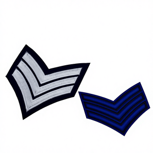 Patchs brodés en tissu sergé thermocollants de haute qualité par All Star Emblems (TW) - Product Image 1