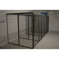 Cage de stockage Cage de stockage de sécurité économique Casier de stockage modulaire en treillis métallique