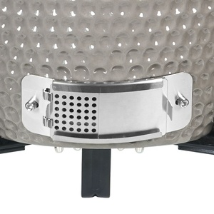 Barbecue au charbon de bois en céramique SEB <span class=keywords><strong>KAMADO</strong></span> Orange avec télécommande et acier inoxydable, taille personnalisée, pour jardin extérieur - Product Image 6