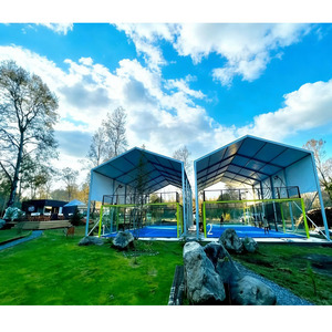 Outdoor Panoramic Paddle Court Price Most Beautiful Padel Courts Manufacturers Sell Single Padel Tennis Court - Product Image 6
