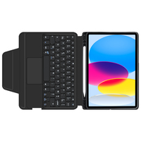 Sihirli kablosuz klavye Tablet ipad kılıfı 11 2025 A16 10th nesil 2022 10.9 güçlü manyetik kapak Touchpad klavye Funda
