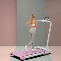 Cinta de correr plegable eléctrica de precio al por mayor de fábrica de China 2.5HP Motor pantalla LED almohadilla portátil para caminar para gimnasio en casa Fitness