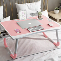 Nouvelle table portable pliable pour ordinateur portable Bjflamingo, bureau portable pliable pour étude et travail sur ordinateur portable