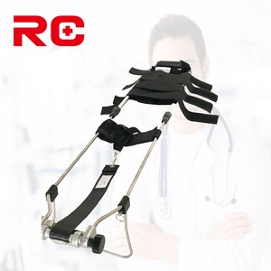 Juego de férula de tracción de aleación de aluminio, dispositivo de tracción de pierna para férula de tracción de pierna de rescate de emergencia - Product Image 3