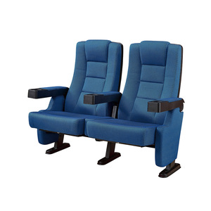 Sillas Reclinables Ecológicas para Cine en Casa o Comercios, con Portavasos Móvil, Cubierta de Tela, Asientos para Cine, Muebles para Uso Escolar - Product Image 3