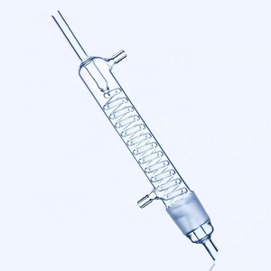 HAIJU LAB Personalizable 3,3 Vidrio de borosilicato 500ml 24/40 Vidrio Soxhlet Extractor <span class=keywords><strong>Graham</strong></span> Bobina Condensador Frasco de fondo plano OEM - Product Image 3