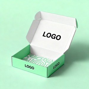 Bán buôn tùy chỉnh in logo màu bao bì vận chuyển Hộp Mỹ phẩm quà tặng hộp gửi thư gói hộp - Product Image 1